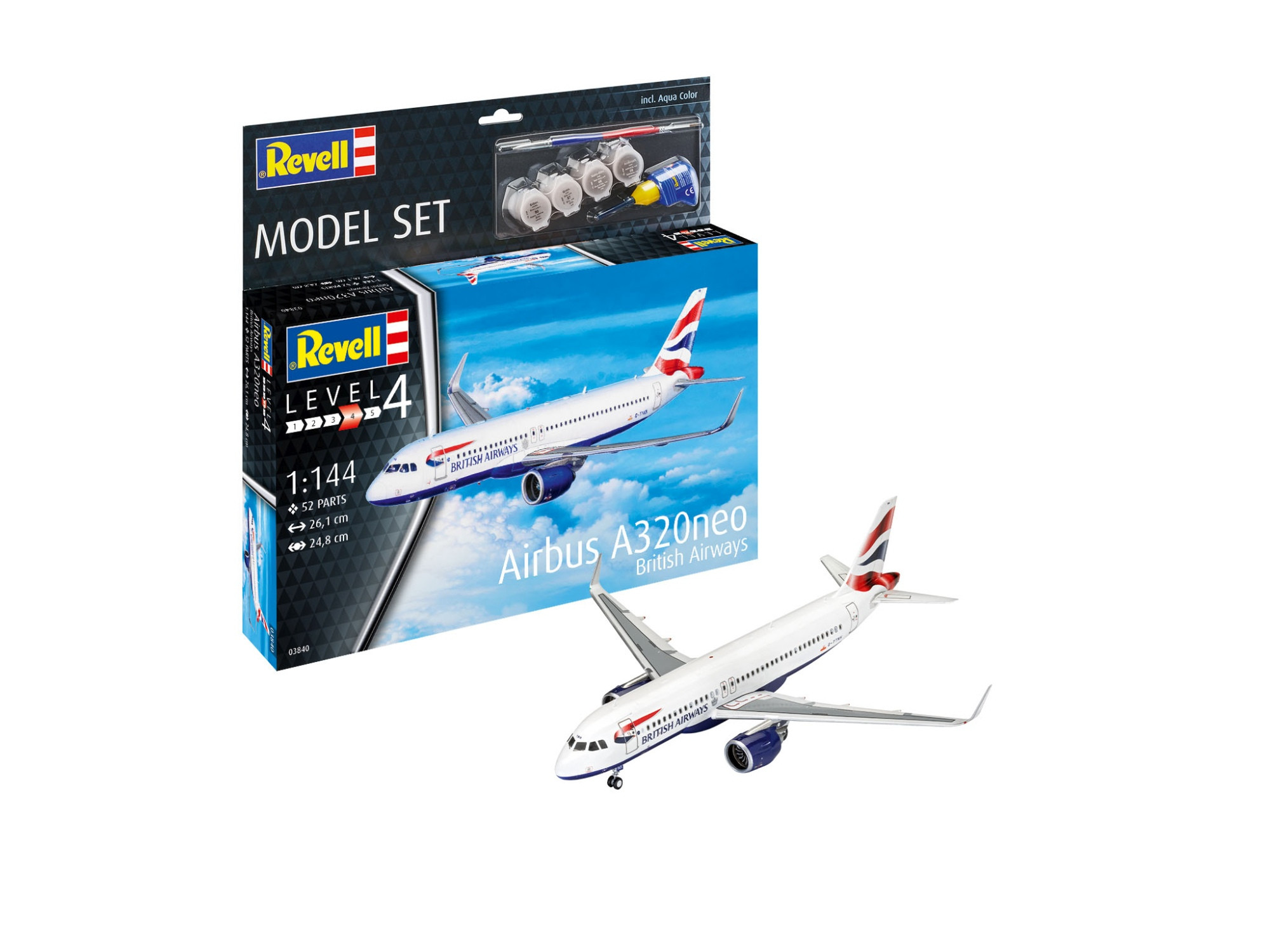 British airways toy plane set store