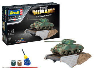 1/76 First Diorama Model Set - Sherman Firefly