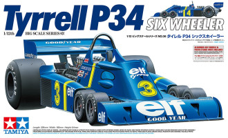 1/12 Tyrrell P34 1976 with Photo-Etched Parts
