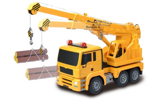 1/20 R/C Crane Truck with Battery & USB Charger